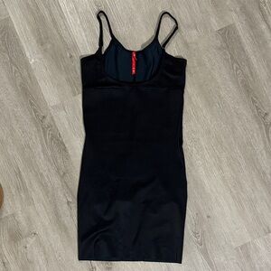 Black adjustable strap  spanx dress